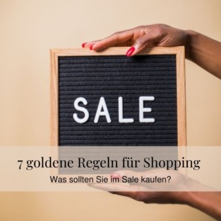 Was sollten Sie im Sale kaufen
