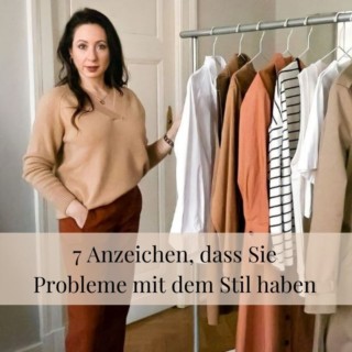 7 Anzeichen, dass Sie Probleme mit dem Stil haben 7 Anzeichen, dass Sie Probleme mit dem Stil haben