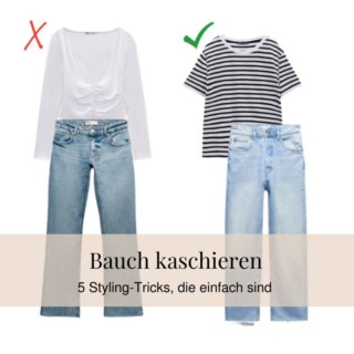 Bauch kaschieren