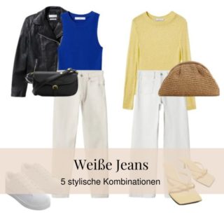 Weiße Jeans: 5 stylische Kombinationen