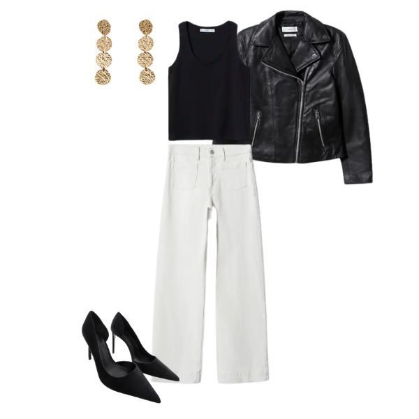 Outfit Schwarz-Weiß