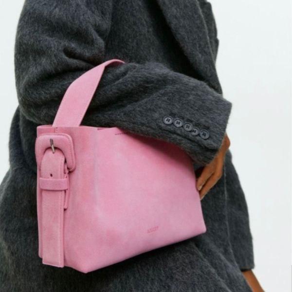 сумка розовая