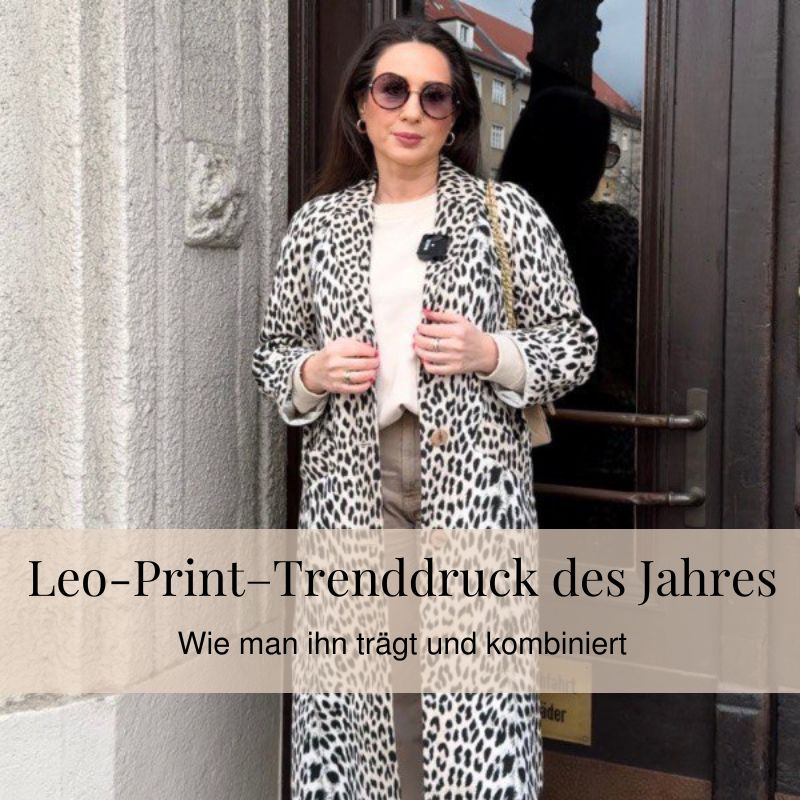 Leo-Print–Trenddruck des Jahres
