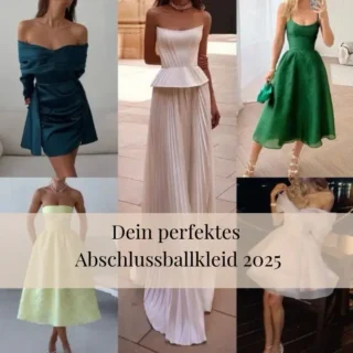 Dein perfektes Abschlussballkleid 2025: So findest du das Kleid, das alle Blicke auf sich zieht!
