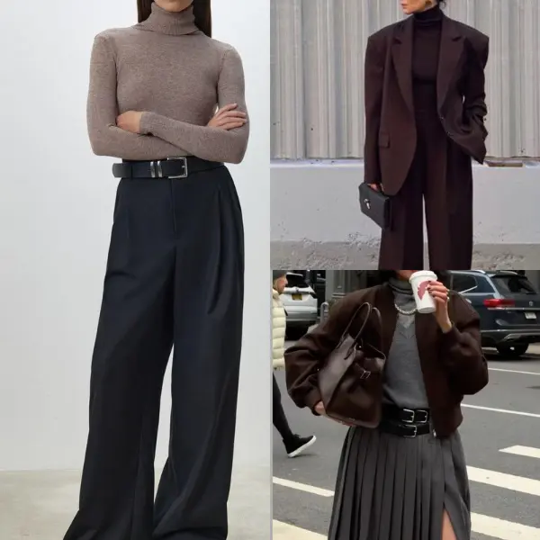 водолазка Rollkragenpullover 9 Trends für den Herbst 2025