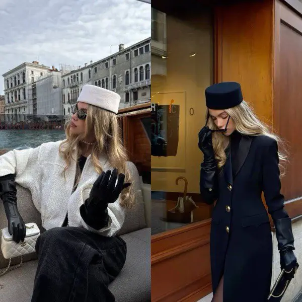 шляпа таблетка, Bild Pillbox-Hut TOP 5 Mützen für Damen für den Herbst 2025