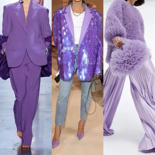 Фиолетовый в образах, Violett in Outfits Festliche Damen Outfits für Weihnachten & Silvester 2025/26