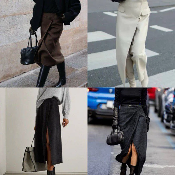 Юбка на запах Wickelrock 5 ideale Röcke für Frauen ab 40, die schlanker wirken lassen