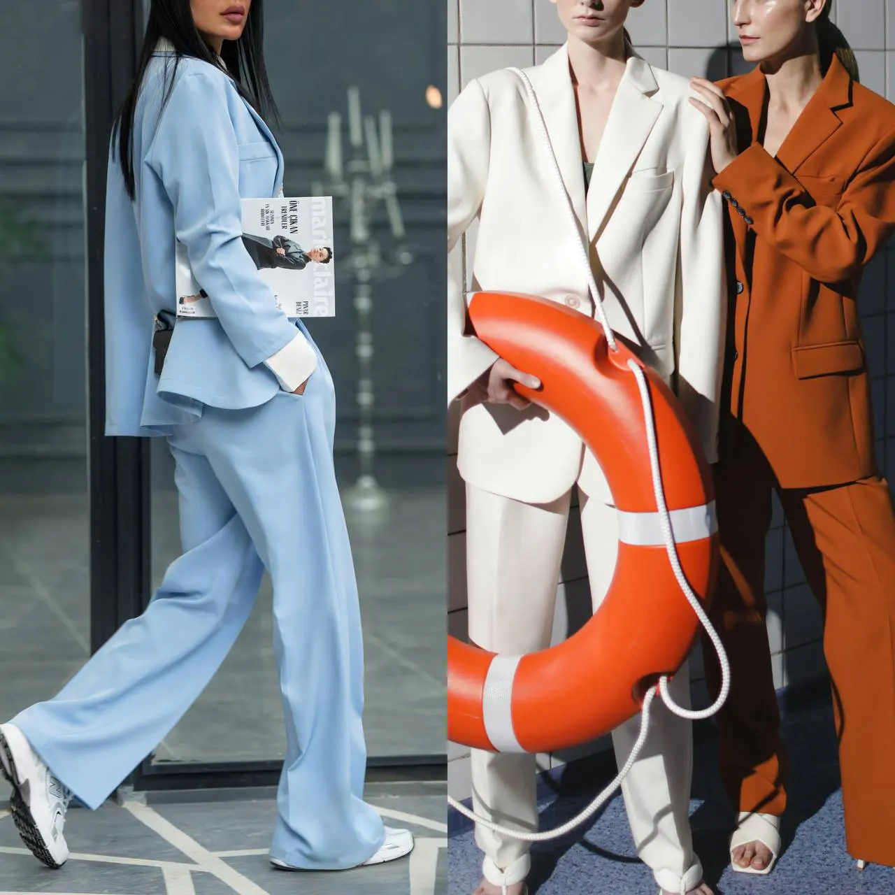 Летние костюмы, Sommeranzüge Büro Outfits im Sommer