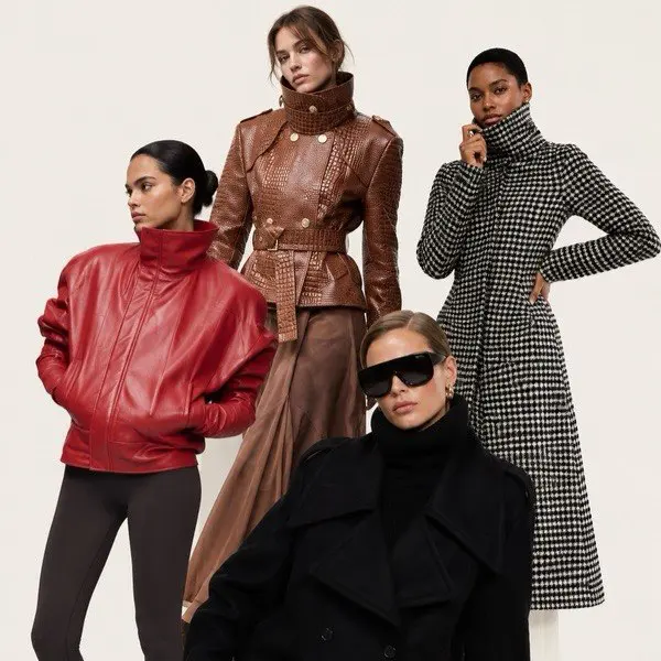 Одежда с высоким воротником, Mode mit hohem Kragen Modetrends Herbst/Winter 2026/2027: Die 8 wichtigsten Trends für Damen