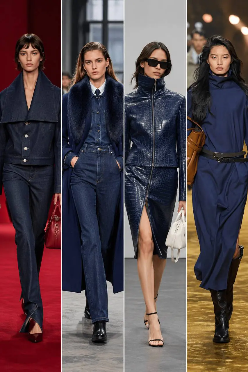 Глубокий синий, Blau Trendfarbe Modetrends Herbst/Winter 2026/2027: 7 Trends, die wirklich tragbar sind
