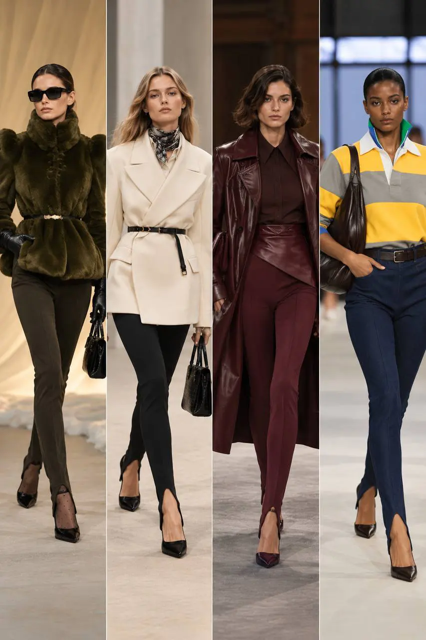 Штрипки, Steg-Hosen Modetrends Herbst/Winter 2026/2027: 7 Trends, die wirklich tragbar sind
